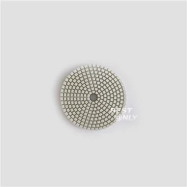 Almofadas de polimento úmidas e secas